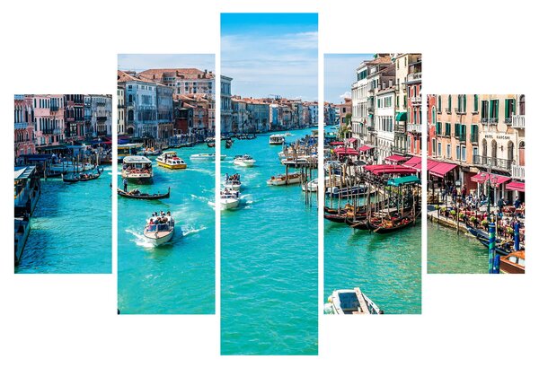 Obraz - Canal Grande, Benátky, Taliansko (150x105 cm)