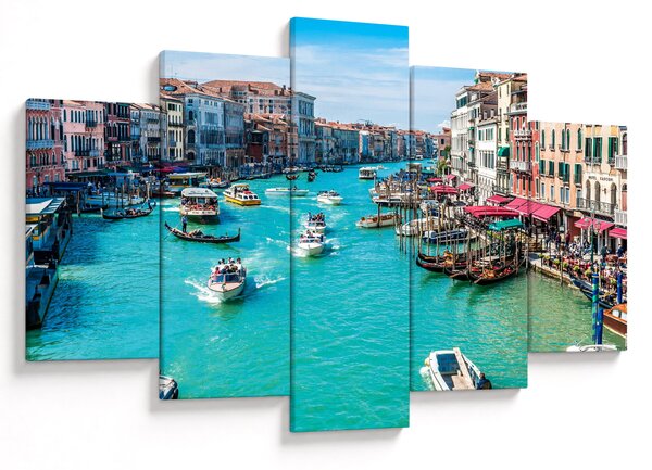 Obraz - Canal Grande, Benátky, Taliansko (150x105 cm)