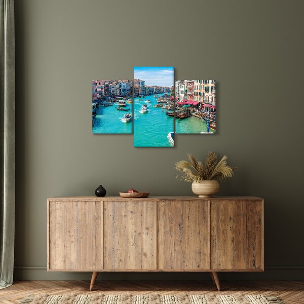 Obraz - Canal Grande, Benátky, Taliansko (90x60 cm)