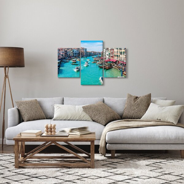 Obraz - Canal Grande, Benátky, Taliansko (90x60 cm)