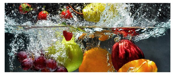 Obraz - Ovocie (120x50 cm)