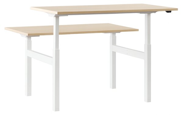 NARBUTAS - Výškovo nastaviteľný stôl pre 2 osoby B-ACTIVE 120x70