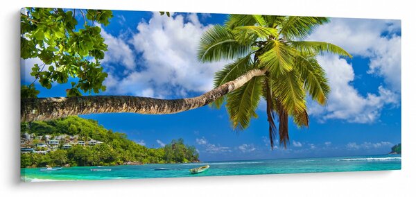 Obraz - Seychely (120x50 cm)