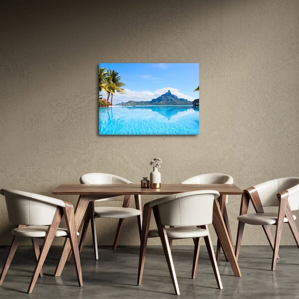 Obraz - Bora-Bora, Francúzska Polynézia (70x50 cm)