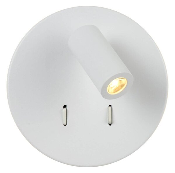Lucide 79201/09/31 LED nástenná lampička Bentjer 1x6W + 1x3W | 3000K - s vypínačom