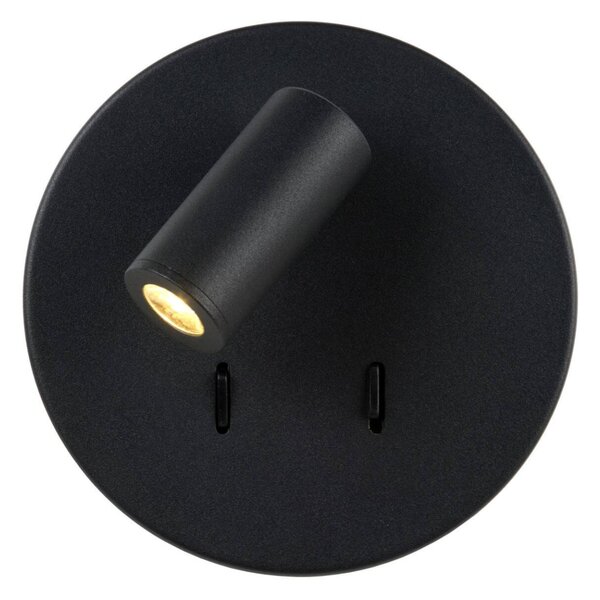 Lucide 79201/09/30 LED nástenná lampička Bentjer 1x6W + 1x3W | 3000K - s vypínačom