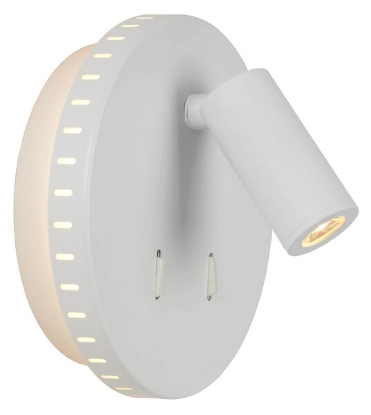 Lucide 79201/09/31 LED nástenná lampička Bentjer 1x6W + 1x3W | 3000K - s vypínačom