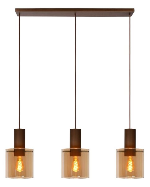 Lucide 74405/03/62 závesné stropné svietidlo Toledo 3x60W | E27