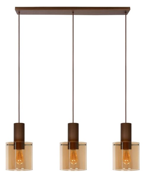 Lucide 74405/03/62 závesné stropné svietidlo Toledo 3x60W | E27