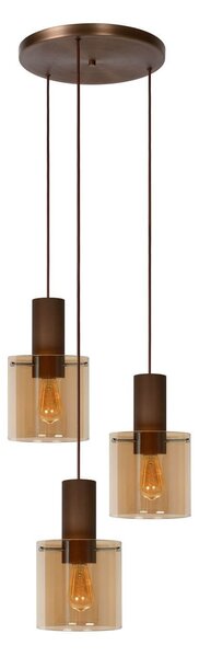 Lucide 74405/13/62 závesné stropné svietidlo Toledo 3x60W | E27