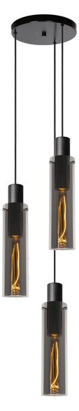 Lucide 74404/13/65 závesné stropné svietidlo Orlando 3x60W | E27