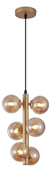 Wofi 6014-601W - LED Luster na lanku VILLA 6xG9/3W/230V zlatá