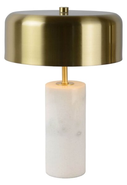 Lucide 34540/03/31 stolná lampička Mirasol 3x7W | G9 - biely mramor