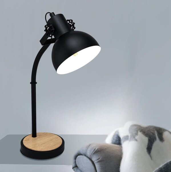 Eglo 44058 - Stolná lampa LUBENHAM 1xE27/28W/230V
