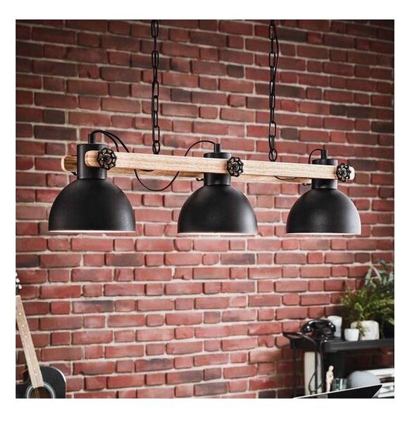 Eglo 79896 - Luster na reťazi LUBENHAM 3xE27/28W/230V