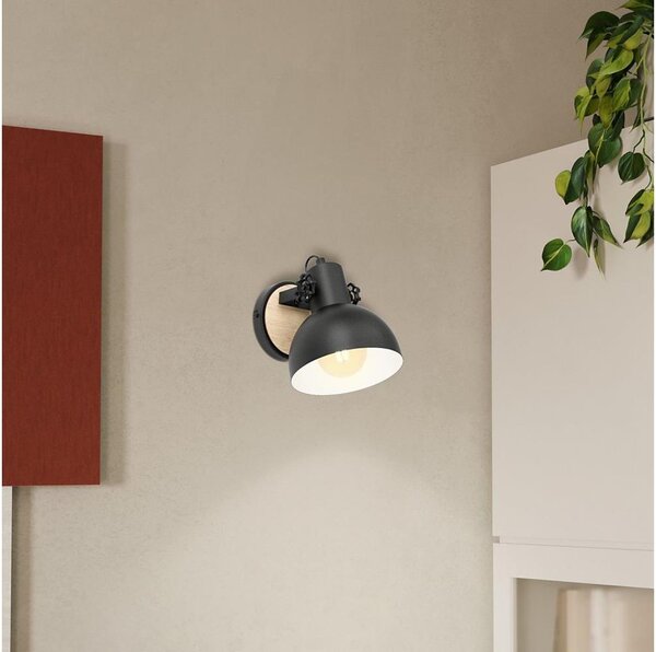 Eglo 44057 - Nástenné svietidlo LUBENHAM 1xE27/28W/230V