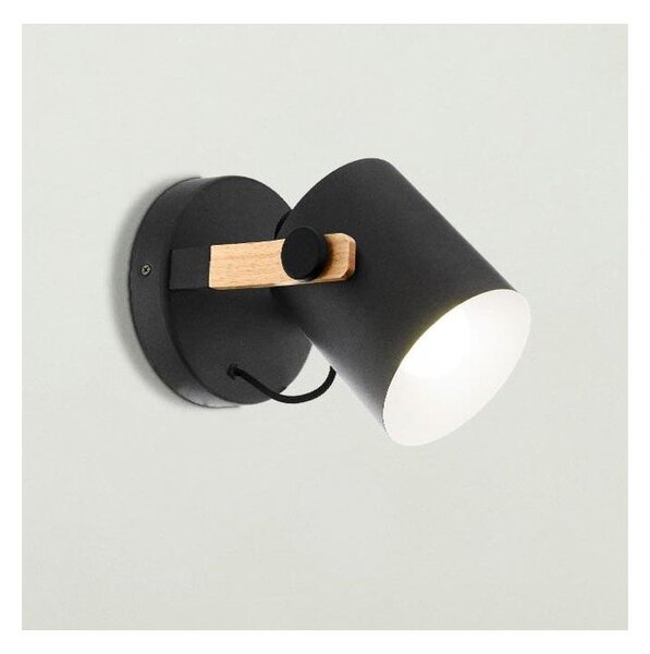 Eglo 43518 - Nástenné svietidlo HORNWOOD 1xE27/28W/230V