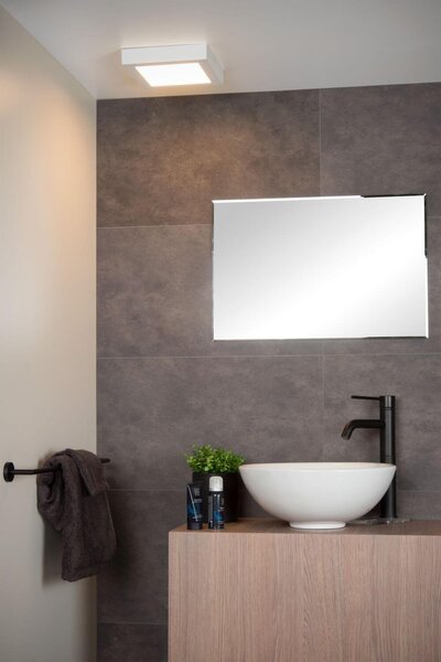 Lucide 28117/22/31 LED prisadené stropné svietidlo Brice 1x22W | 3000K | IP44 - stmievateľné, do kúpeľne