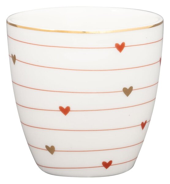 Mini latte cup Grace White 130 ml