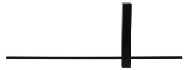 Lucide 12200/60/30 LED nástenná lampa Segin 1x6W | 250ml | 2700K - čierna