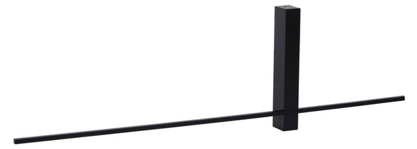 Lucide 12200/60/30 LED nástenná lampa Segin 1x6W | 250ml | 2700K - čierna