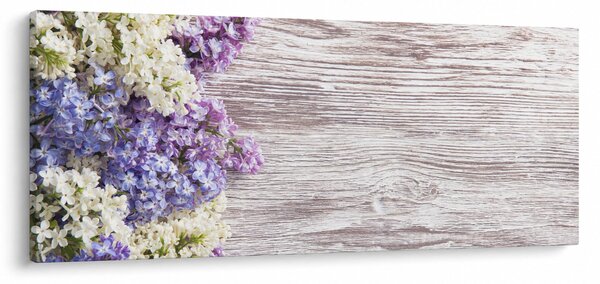 Obraz orgovánu na dreve (120x50 cm)