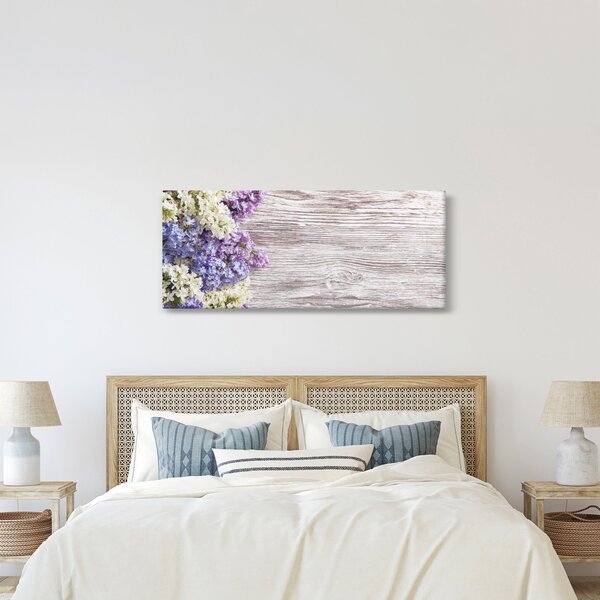 Obraz orgovánu na dreve (120x50 cm)