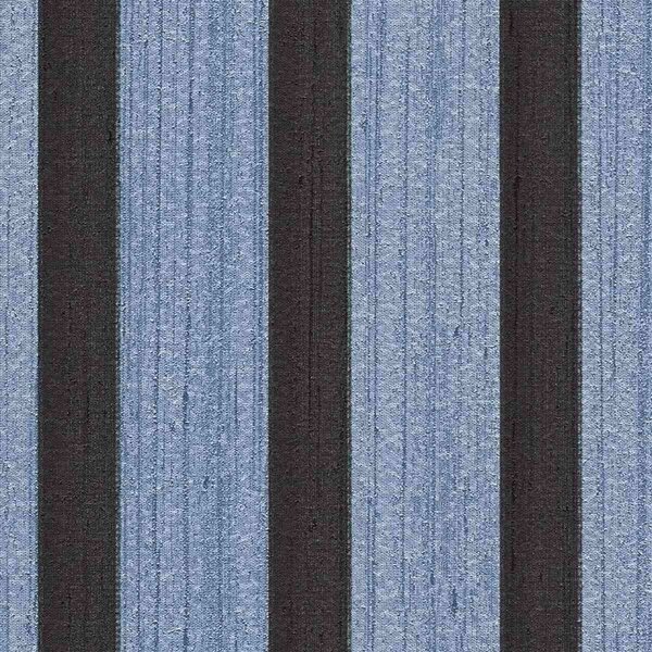 A.S. Création | Vliesová tapeta na stenu Wooden Wall 78627-3 | 0,53 x 10,05 m | šedá, modrá, metalická, čierna
