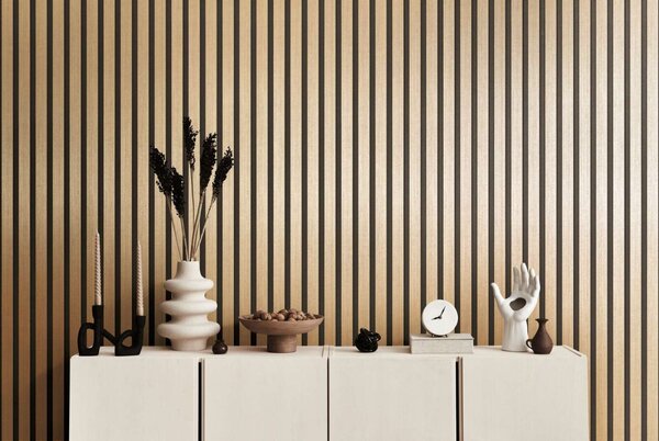 A.S. Création | Vliesová tapeta na stenu Wooden Wall 78627-2 | 0,53 x 10,05 m | zlatá, čierna
