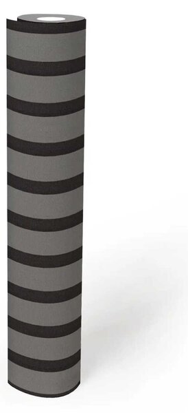 A.S. Création | Vliesová tapeta na stenu Wooden Wall 78628-4 | 0,53 x 10,05 m | šedá, čierna