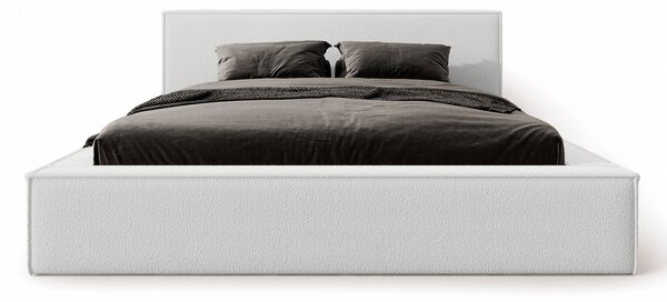 Jednolôžková posteľ s úložným priestorom Asturia 120x200 - svetlosivá