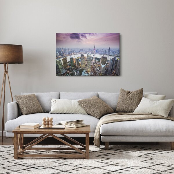 Obraz - Shanghai, Čína (90x60 cm)