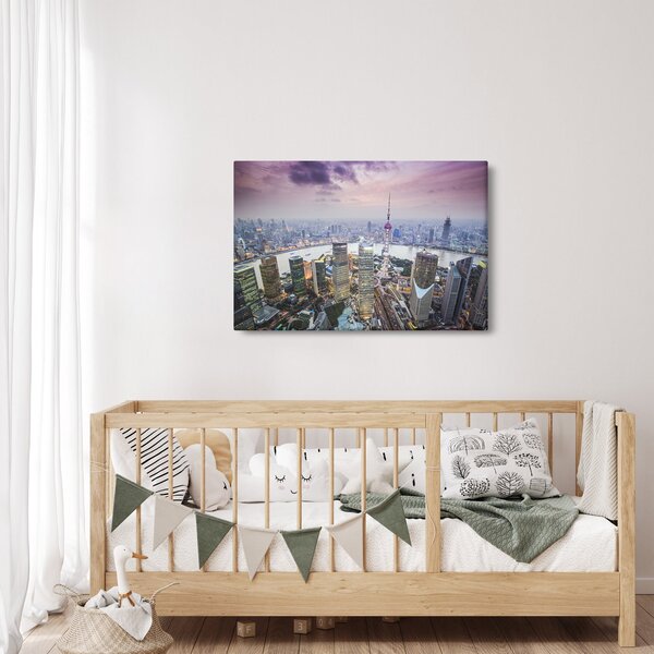 Obraz - Shanghai, Čína (90x60 cm)