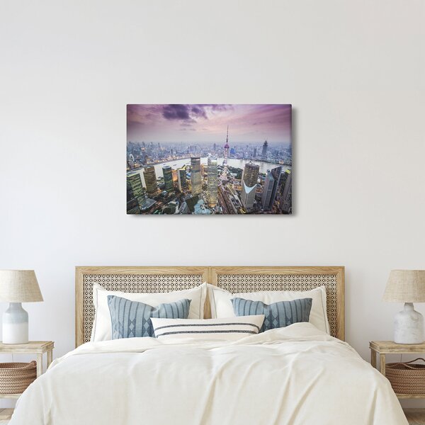 Obraz - Shanghai, Čína (90x60 cm)