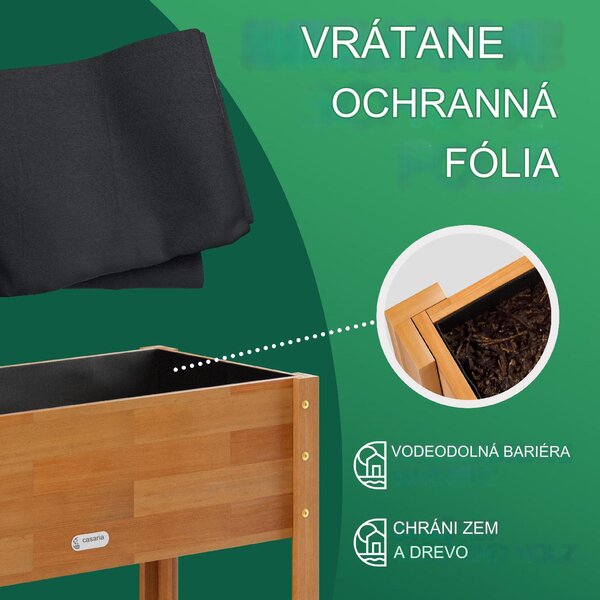Kvetináč 68x30x75 cm - agát
