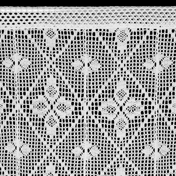 KRÁTKA ZÁCLONA NA PÁSKE MARTHA 150X30 CM BIELA