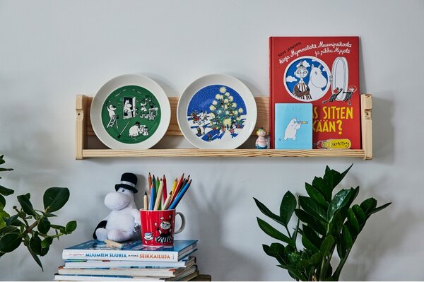 Arabia Set tanierov Moomin Drawing & Christmas 19cm, 2ks