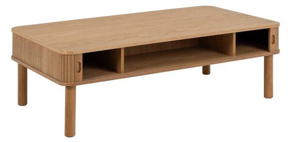 Konferenčný stolík v dekore duba v prírodnej farbe 70x130 cm Langley – Actona