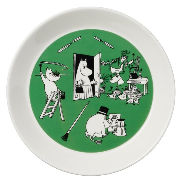 Arabia Set tanierov Moomin Drawing & Christmas 19cm, 2ks