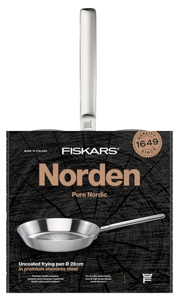 Nerezová panvica s pokrievkou Norden Steel 26cm, Thermium