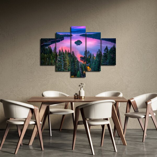 Obraz - Jazero Tahoe, Sierra Nevada, Kalifornia, USA (150x105 cm)