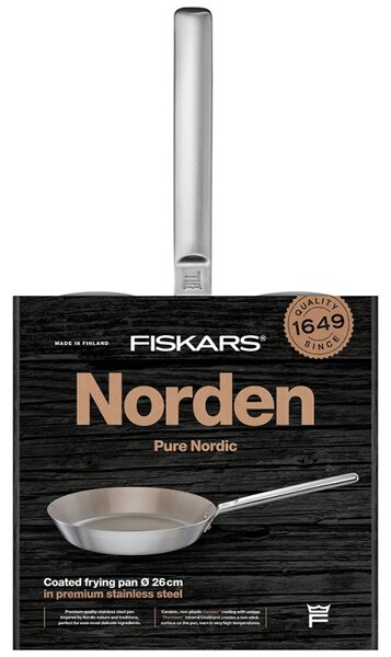 Fiskars Nerezová panvica Norden Steel 26cm, Thermium