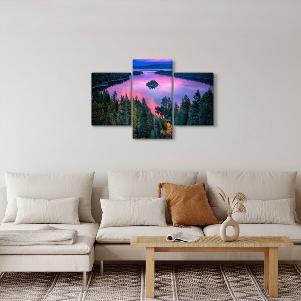 Obraz - Jazero Tahoe, Sierra Nevada, Kalifornia, USA (90x60 cm)