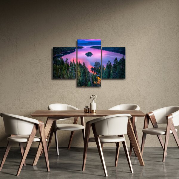 Obraz - Jazero Tahoe, Sierra Nevada, Kalifornia, USA (90x60 cm)
