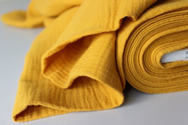 Mušelínové obliečky Mustard Rozmer obliečok: Detský rozmer 90x135 cm, Obsah balenia: Set Balenie