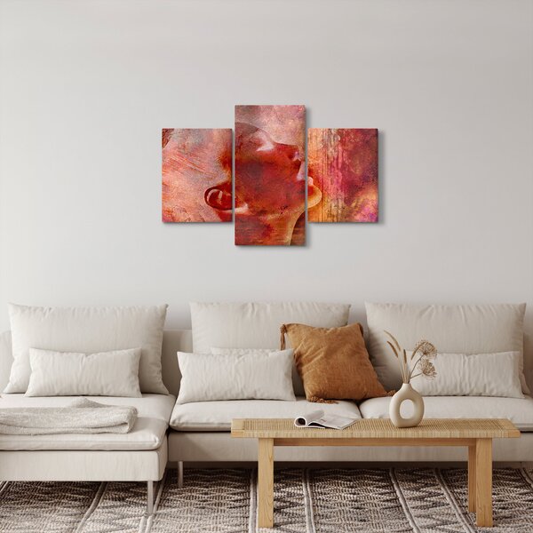 Obraz - Profil ženskej tváre (90x60 cm)