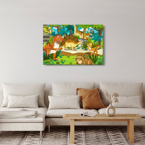 Obraz - Dinosauria (90x60 cm)
