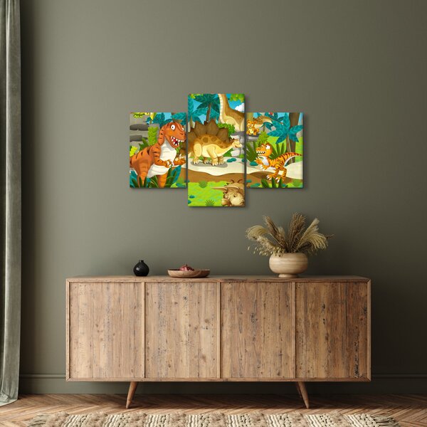 Obraz - Dinosauria (90x60 cm)