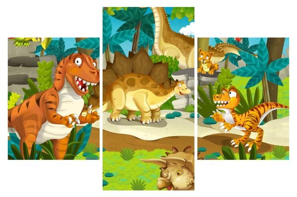 Obraz - Dinosauria (90x60 cm)