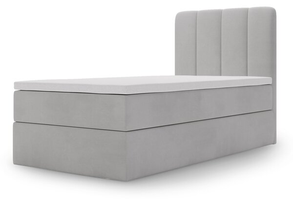 Čalúnená boxspring posteľ Magic Mini 80x200 - sivá